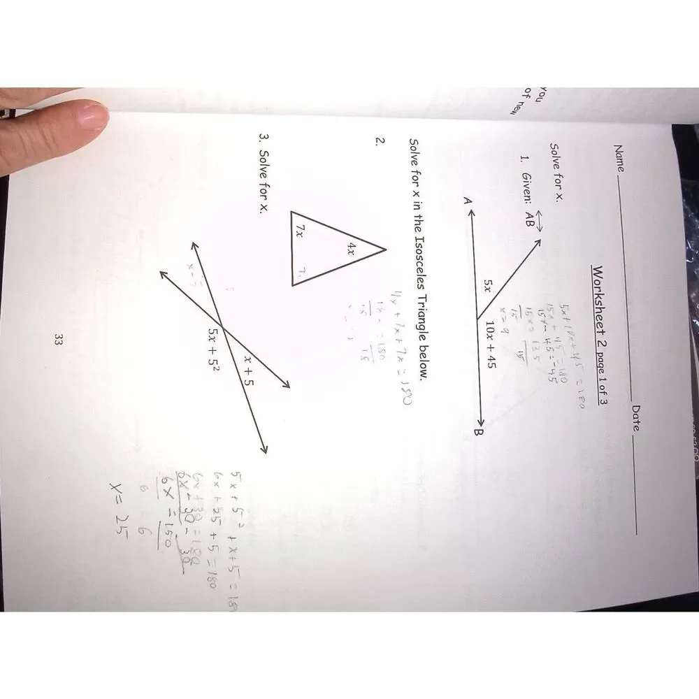 Learn Math Fast System Volume VII Second Edition High School Geometry WRITTEN IN